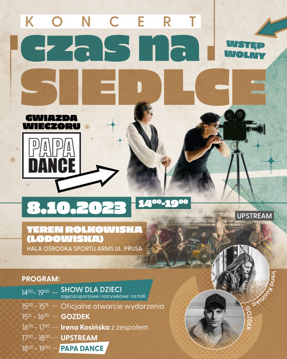 Papa Dance na siedleckim rolkowisku