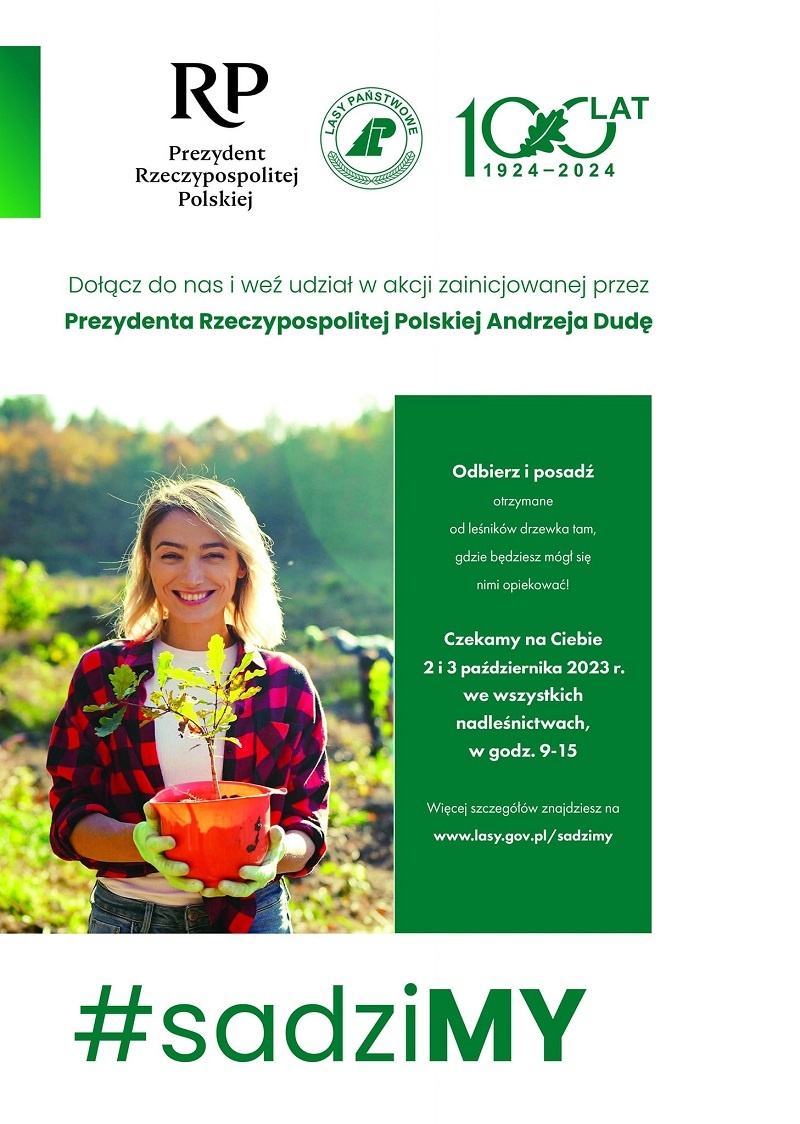 Odbierze sadzonkę i posadź drzewo!
