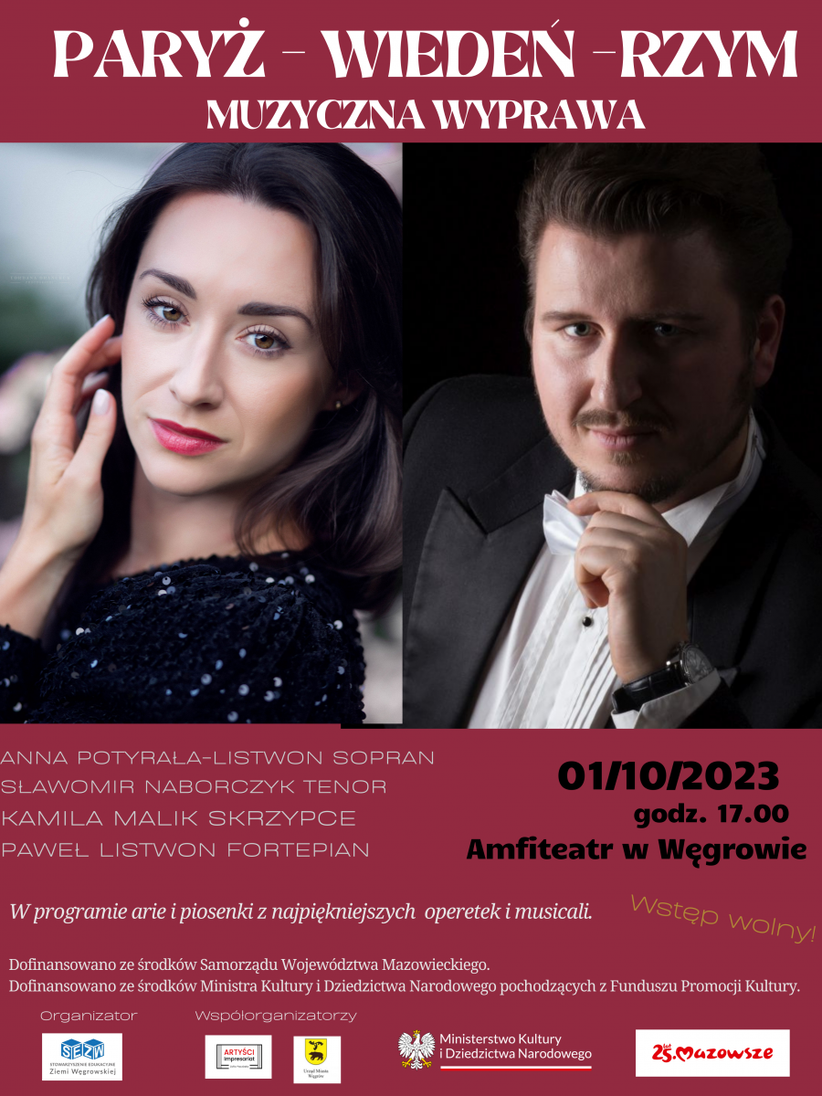 Paryż, Wiedeń, Rzym... Koncerty w Łochowie i Węgrowie
