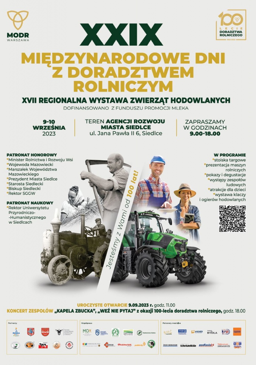 Już w najbliższy weekend na Siedleckich Błoniach Dni z Doradztwem Rolniczym!