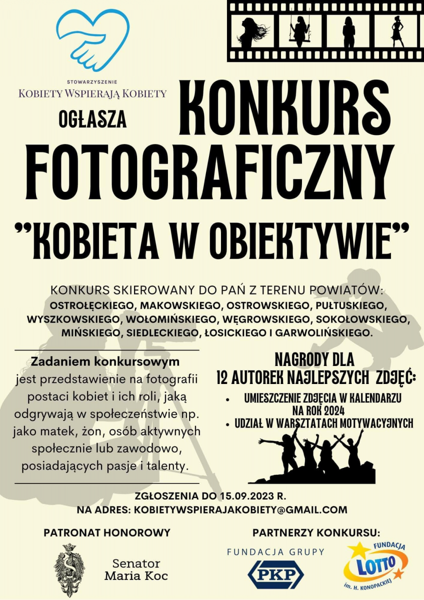Kobieta w obiektywie. Konkurs fotograficzny dla fotografek