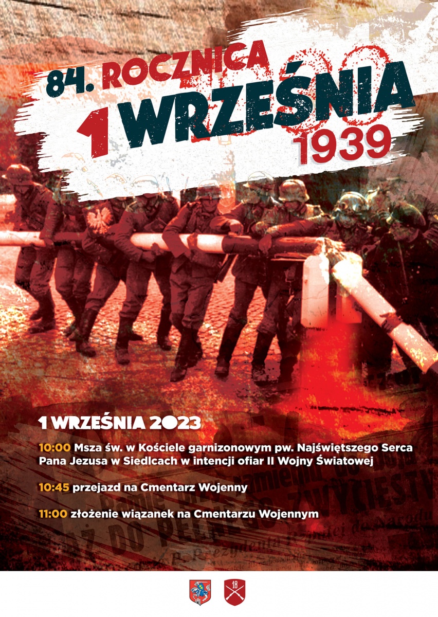 84. rocznica wybuchu II wojny światowej - obchody w Siedlcach