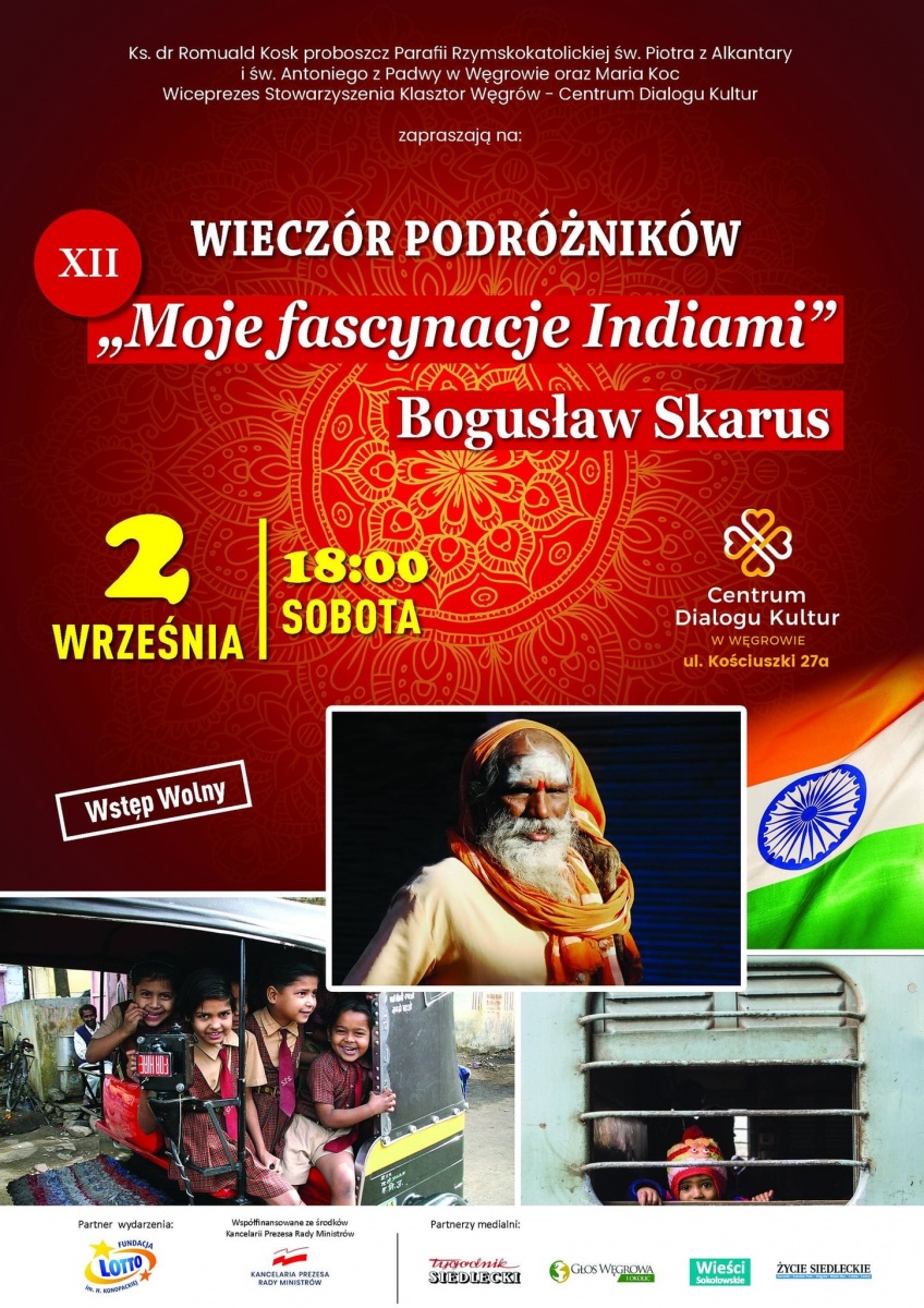 12. Wieczór Podróżników: O Indiach w klasztorze