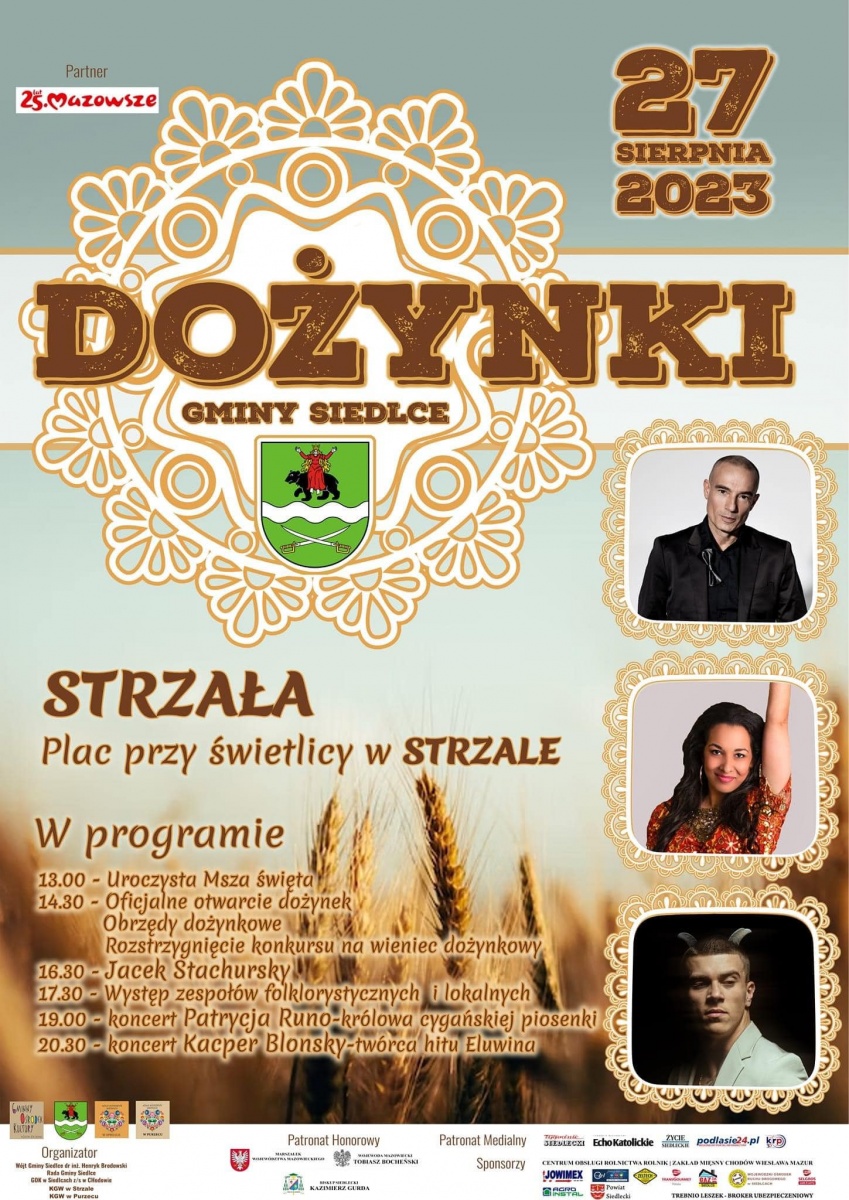 Dożynki Gminy Siedlce ze Stachurskim