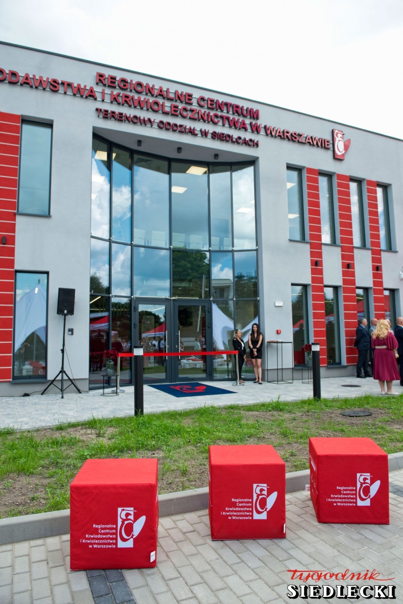 Uwaga krwiodawcy! Siedlecki punkt poboru krwi przenosi się do nowej siedziby!