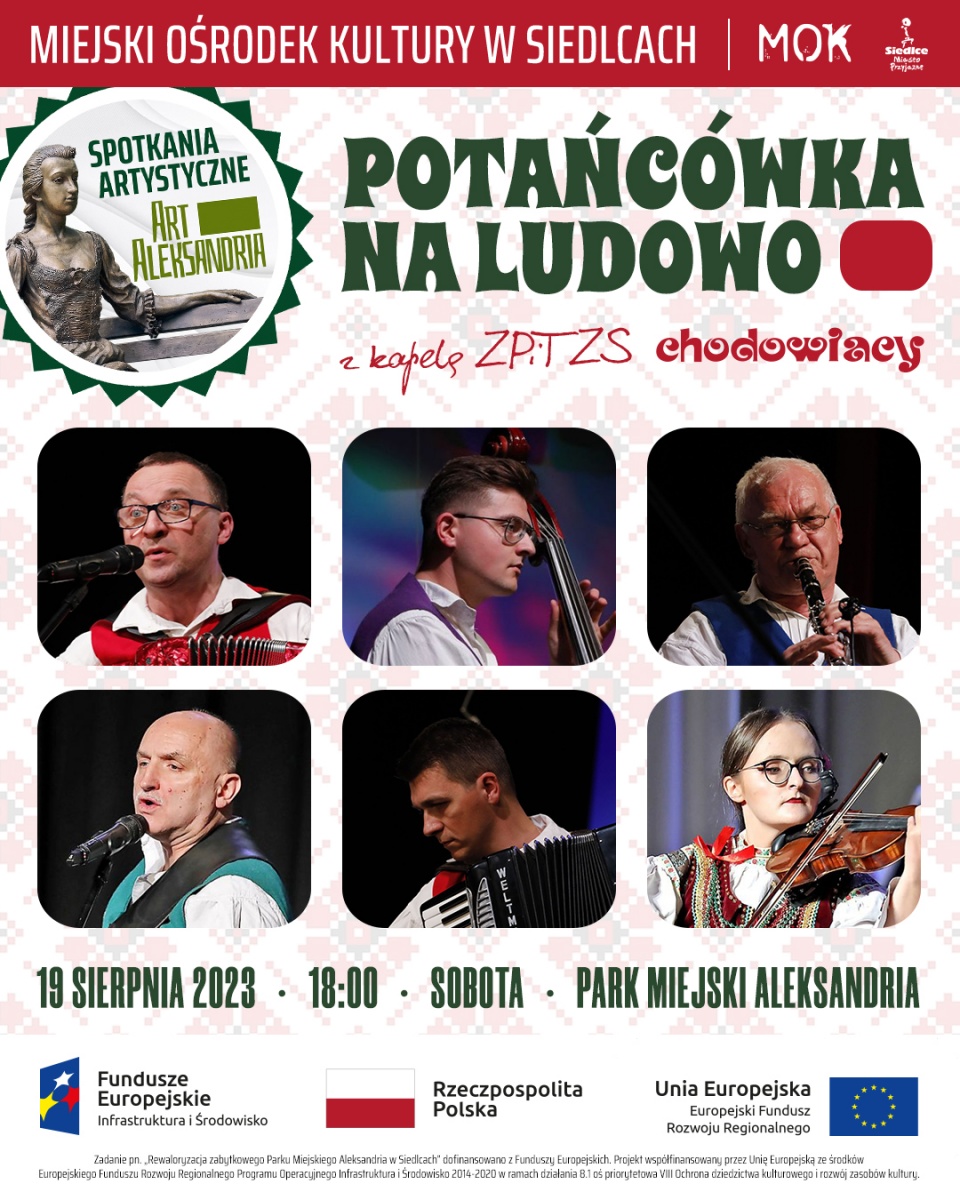 Potańcówka na ludowo w Parku Aleksnadria