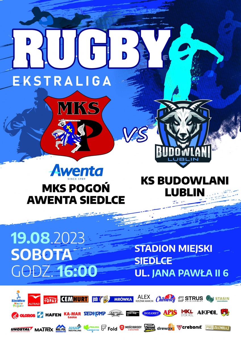 Budowlani Lublin - pierwszym domowym rywalem MKS Pogoń Awenta Siedlce