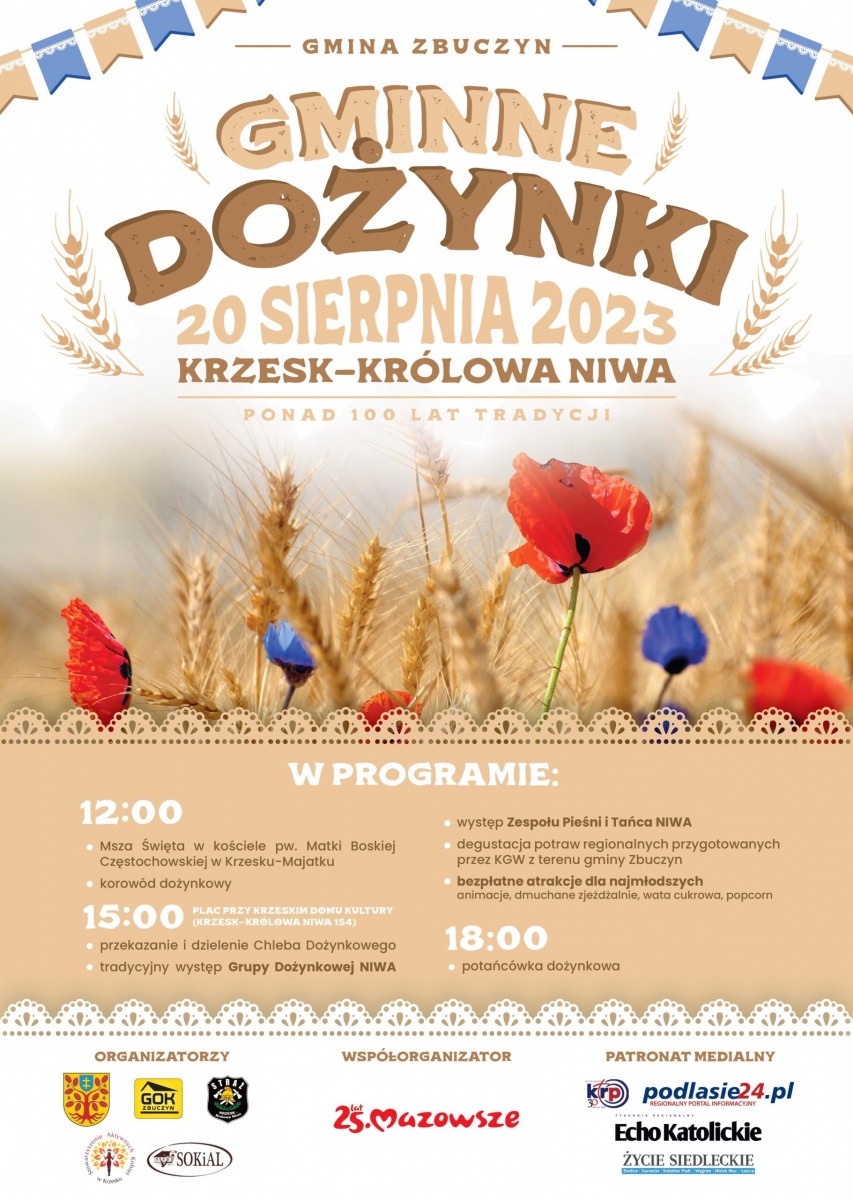 Gminne Dożynki w Krzesku-Królowej Niwie