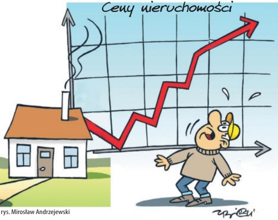 Ceny działek w gminie Siedlce nadal są zaporowe