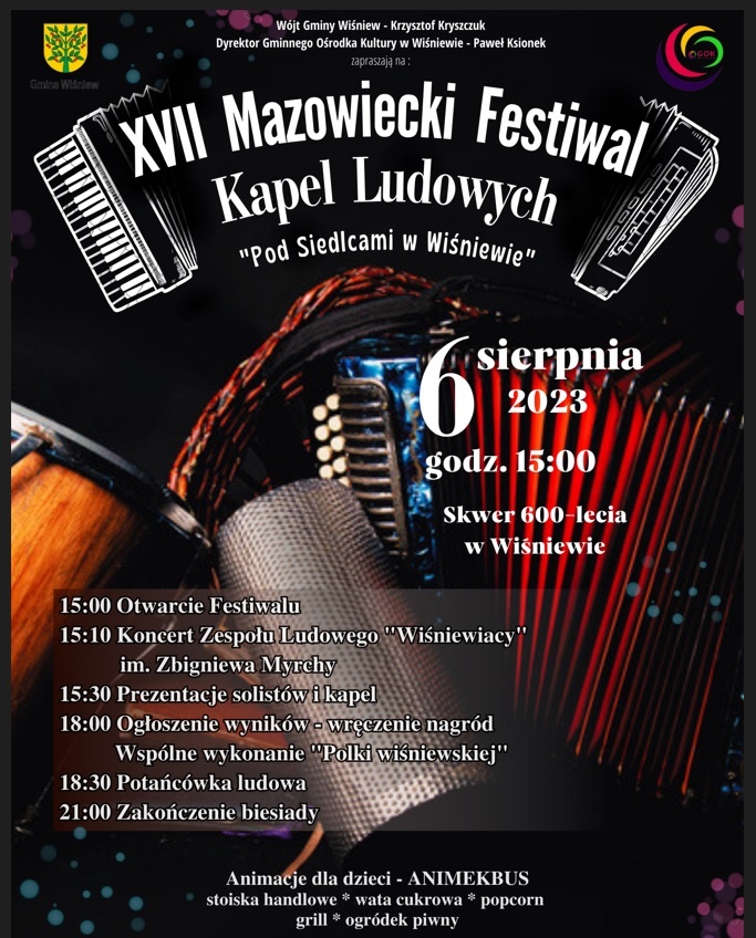 Festiwal Kapel Ludowych w Wiśniewie