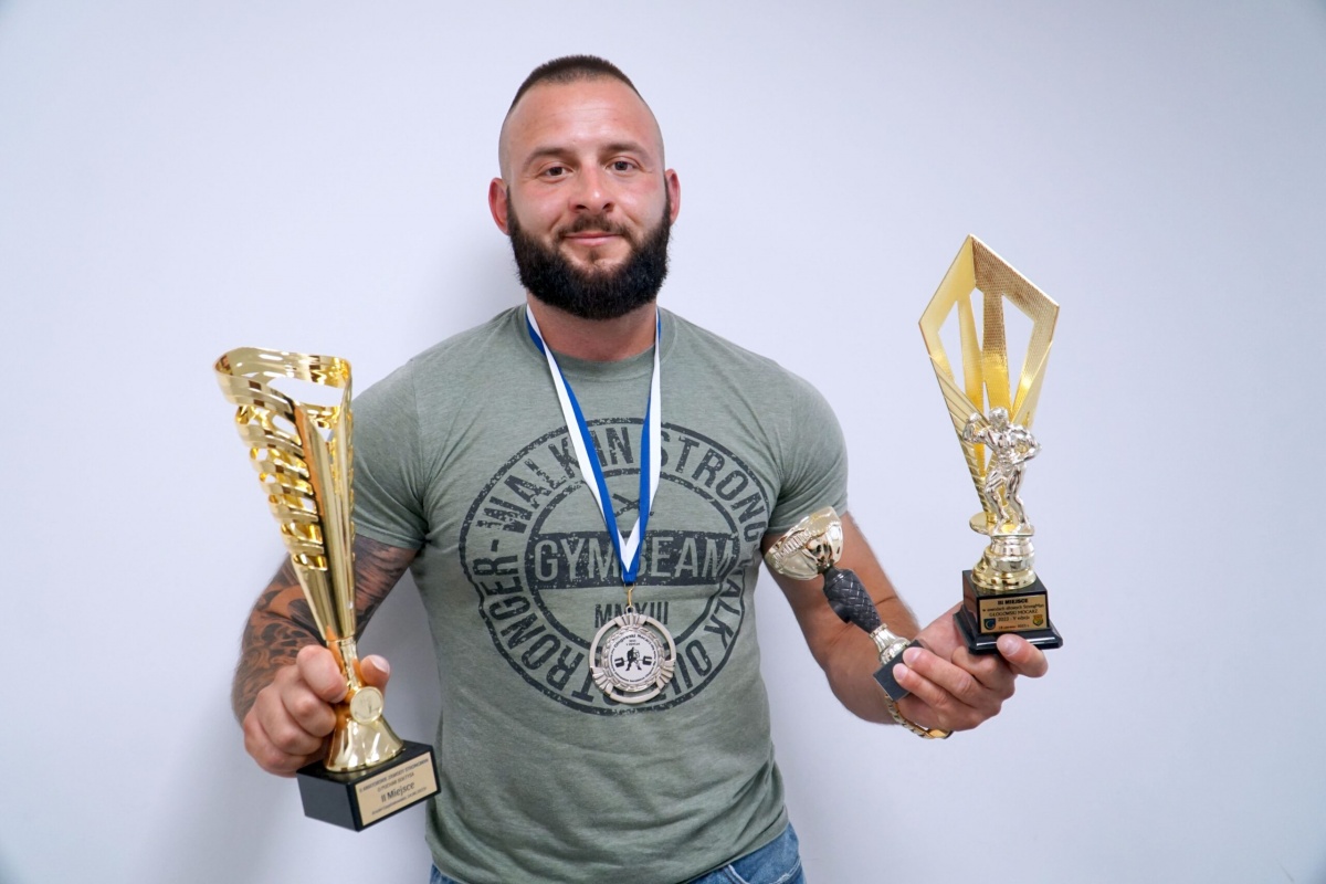 Patryk Stolarczyk - łukowianin, który został strongmanem
