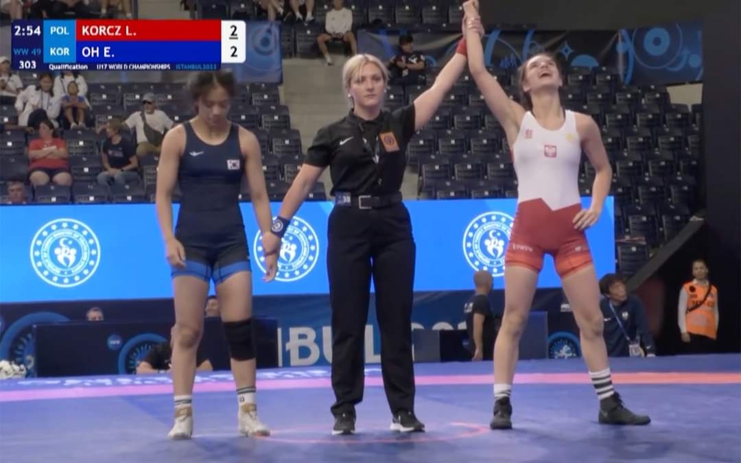 Mistrzostwa świata U17 w zapasach- Łucja Korcz odpadła w ćwierćfinale