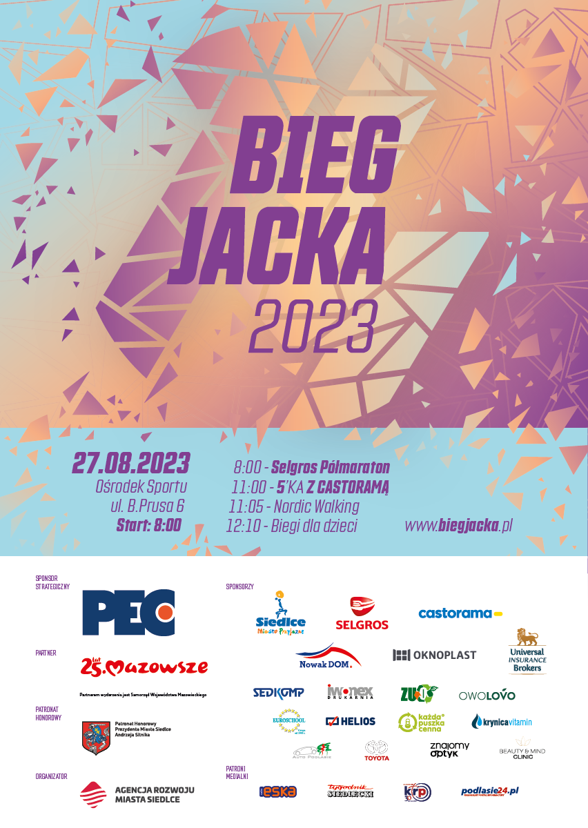 Bieg Siedleckiego Jacka: Święto Biegaczy już 27 sierpnia w Siedlcach!