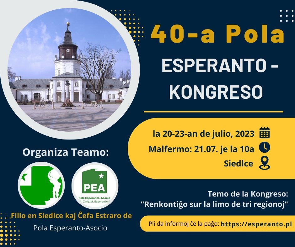 W Siedlcach - Polski Kongres Esperanto