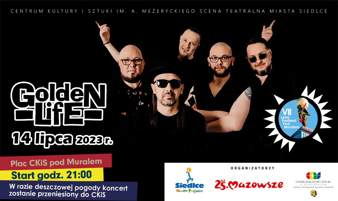 Siedlce: Golden Life pod muralem