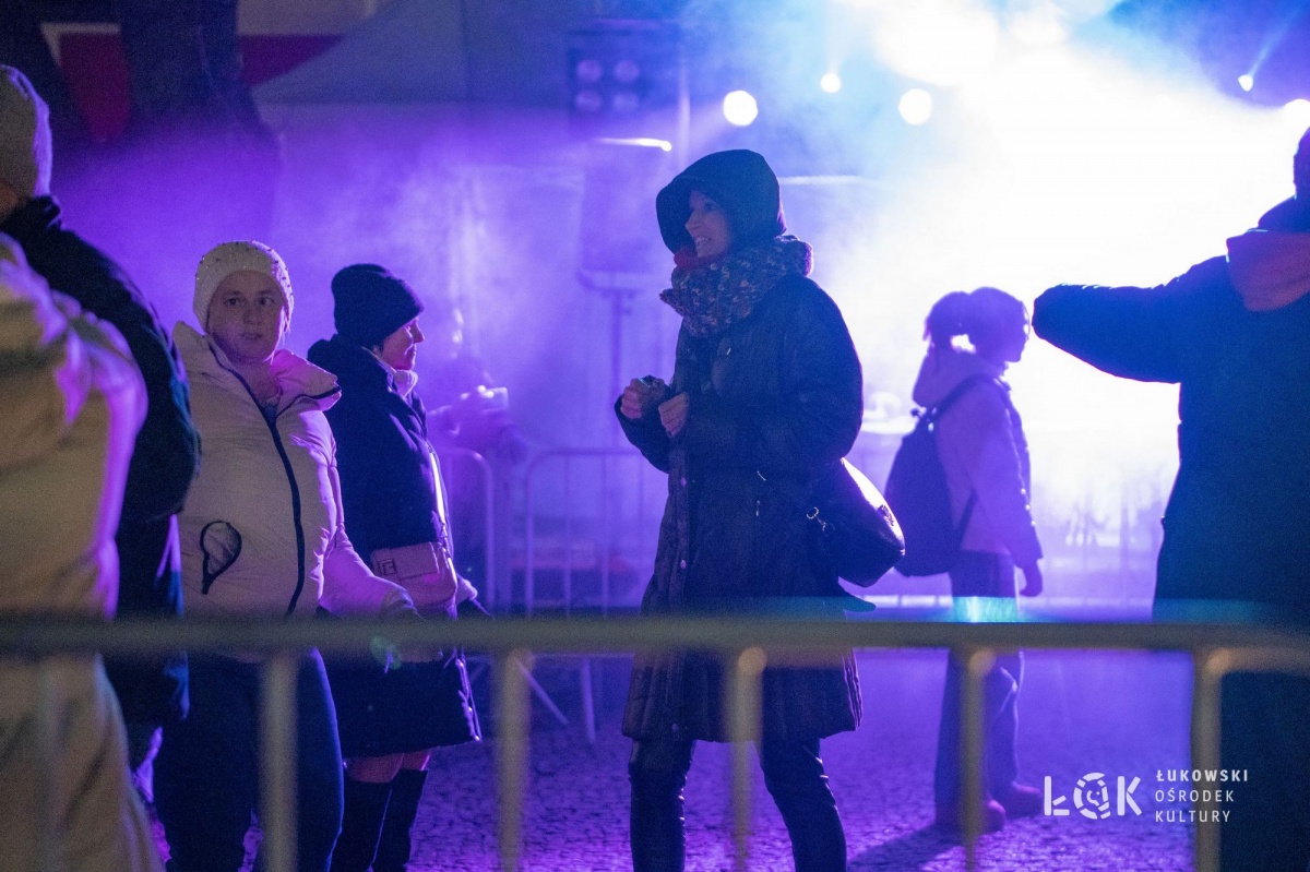 Łuków przywitał Nowy Rok!