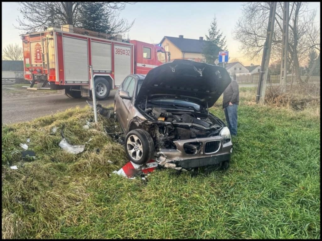 Zderzenie bmw z toyotą
