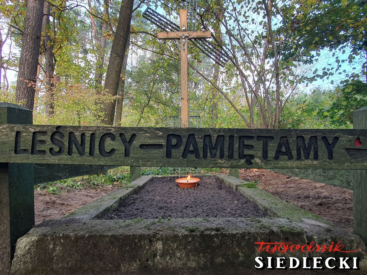 Leśne mogiły pod opieką leśników