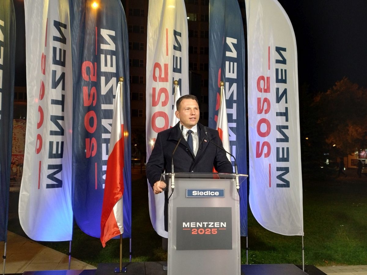 Mentzen w Siedlcach: szczelne granice to bezpieczne ulice