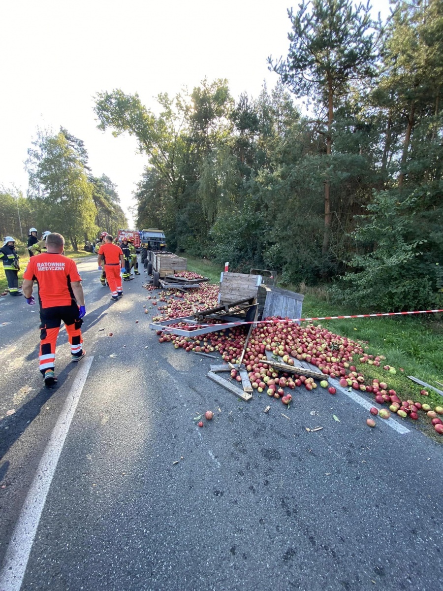 Zdarzenie drogowe w Kisielanach Żmichach