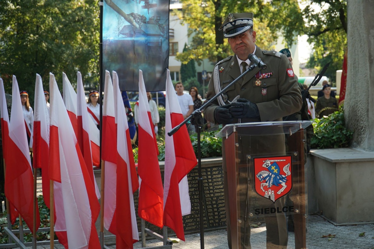 85. rocznica agresji sowieckiej na Polskę - uroczystoci w Siedlcach