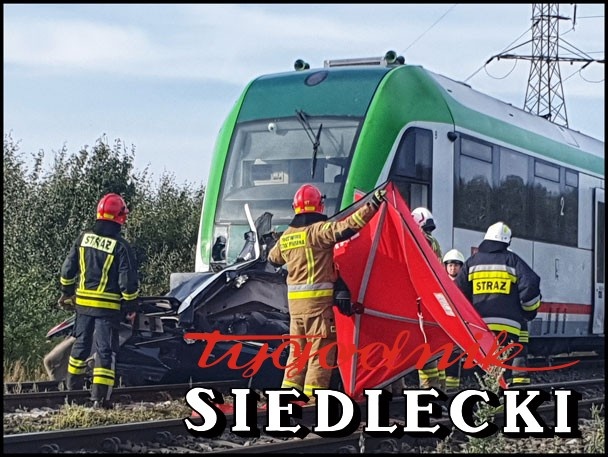 Poważny wypadek na przejeździe kolejowym w Stoku Lackim (aktualizacja)