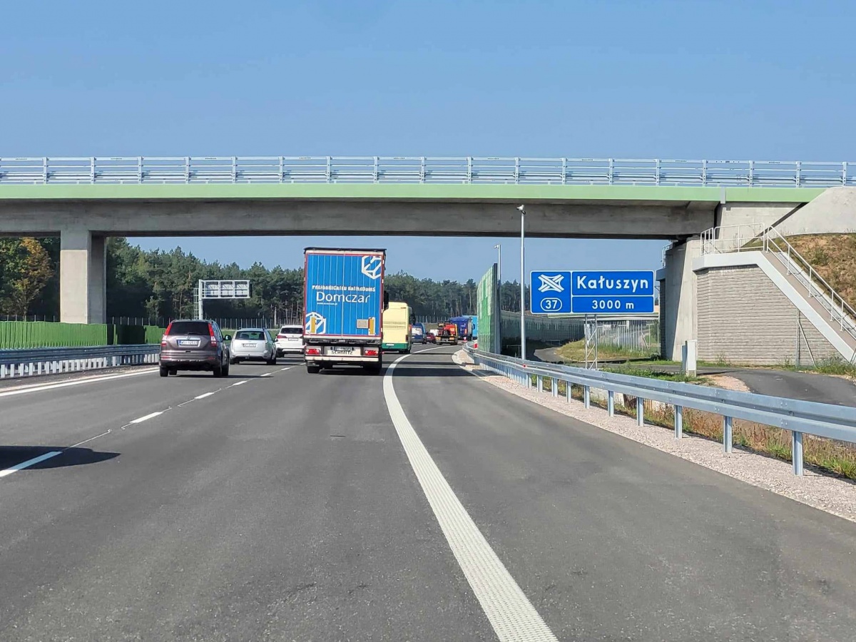 Otwarto nowy odcinek autostrady A2. Kałuszyn odblokowany?