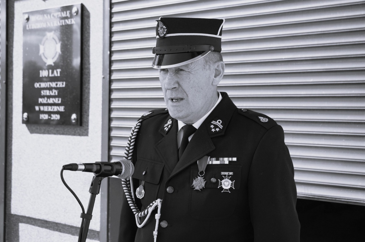 Zmarł zasłużony druh OSP Wierzbno