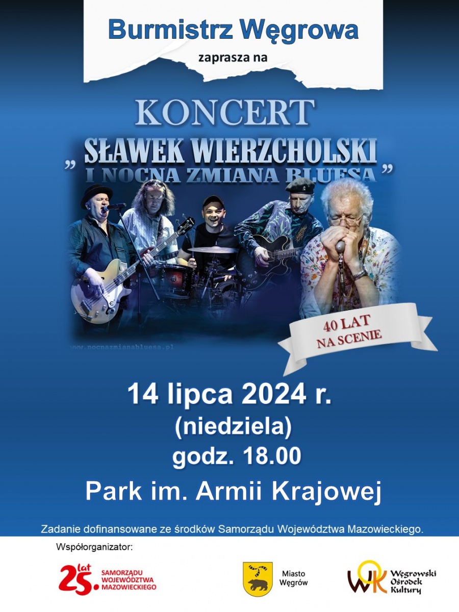 Międzynarodowy koncert, DJ Lomax, Nocna Zmiana Bluesa i Piknik Indiański