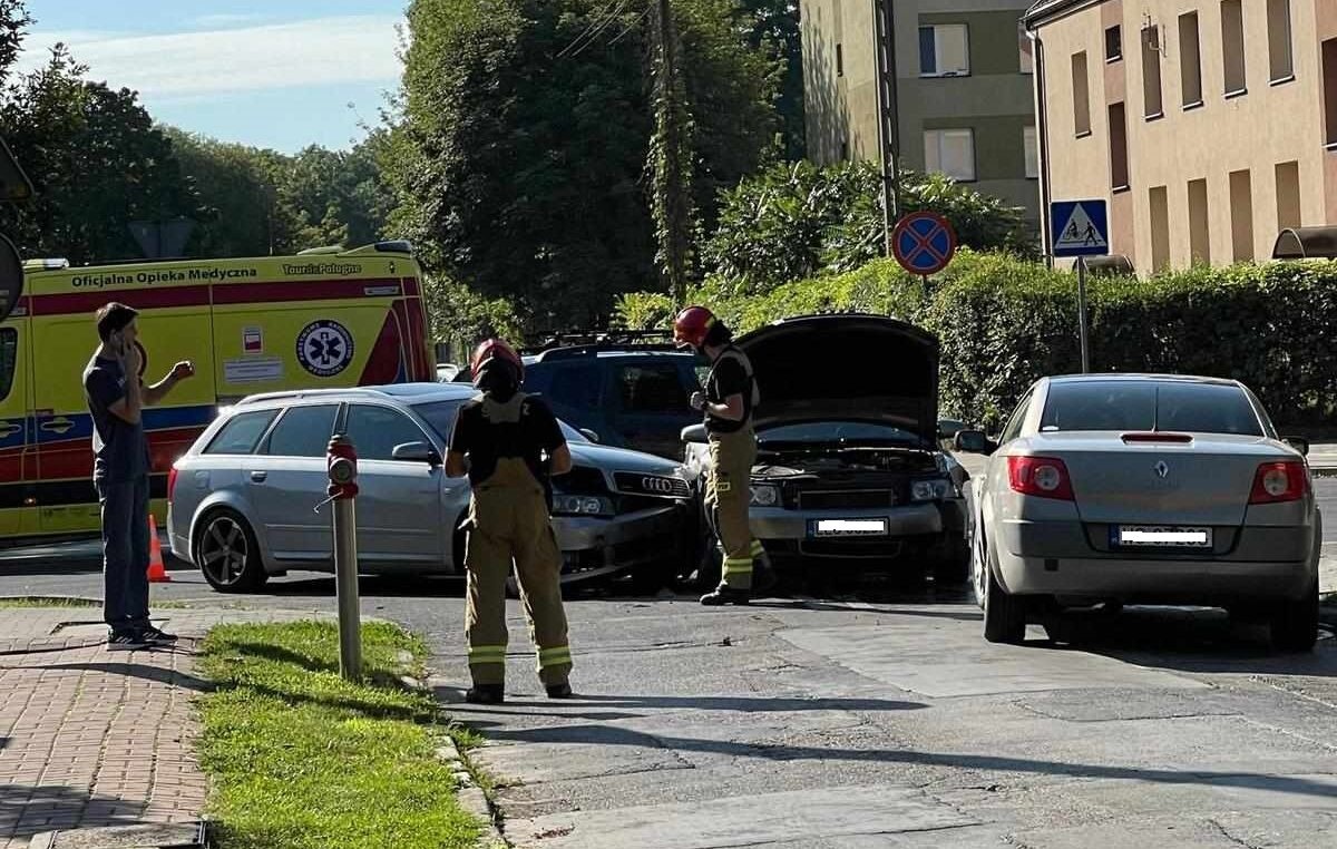 Siedlce: Zderzenie na skrzyżowaniu