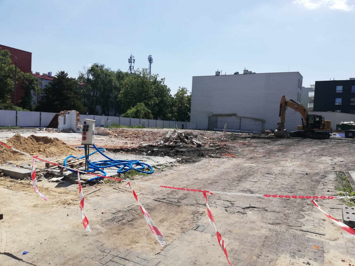 Społem PSS w Siedlcach buduje bloki...