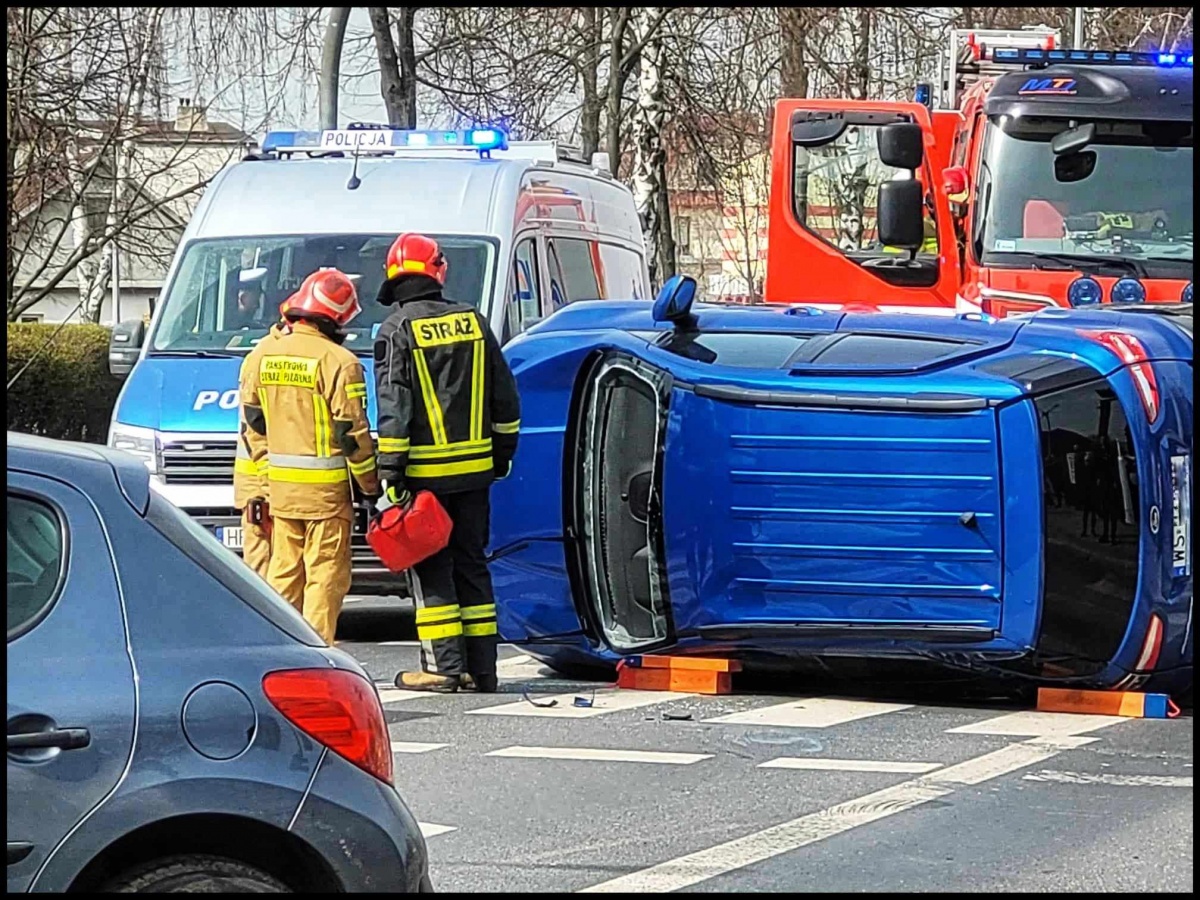 Wypadek na skrzyżowaniu Brzeskiej z Kleeberga (aktualizacja)