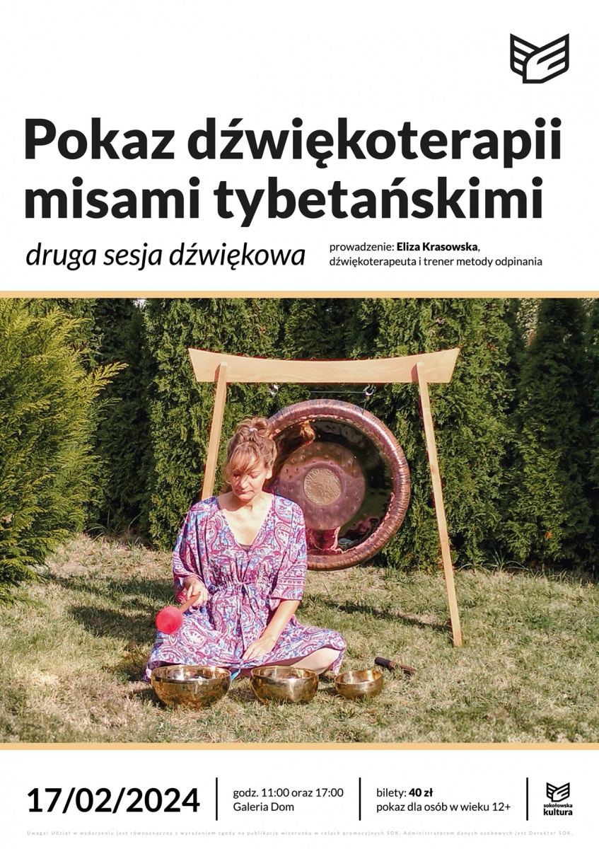 Dziś w Sokołowie Podlaskim: Dźwiękoterapia misami tybetańskimi
