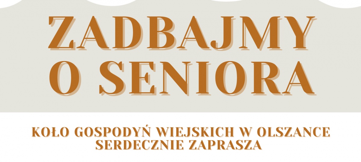 KGW w Olszance zaprasza nie tylko seniorów