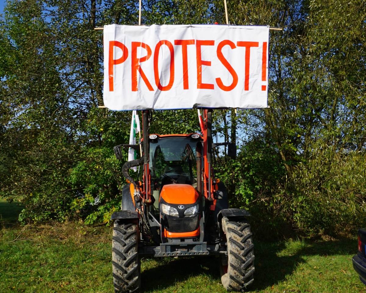 Rolniczy protest na DK nr 2. Będą utrudnienia w ruchu