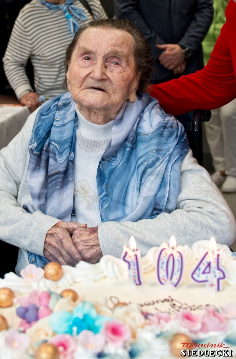 104 urodziny pani Janiny Piekart