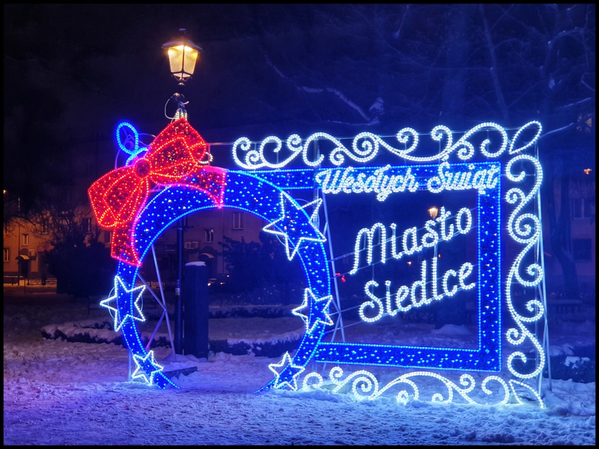 Siedlce: Miasto rozświetliło się na święta