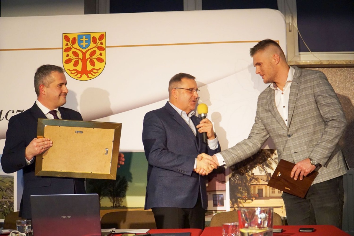 Gmina Zbuczyn dumna z Tomka Jaszczuka (zdjęcia)