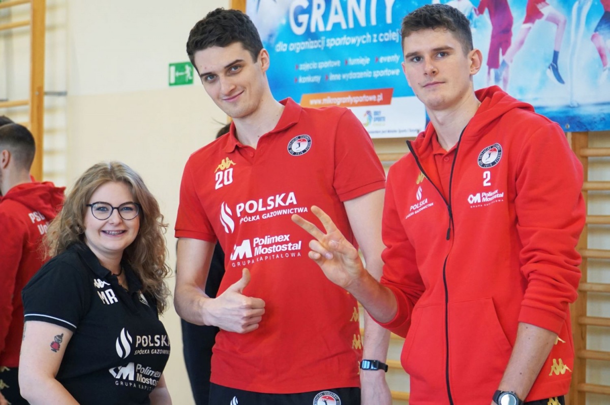 Siatkarscy idole dla promocji sportu - Event w Szkole Podstawowej nr 9 w Siedlcach (zdjęcia)