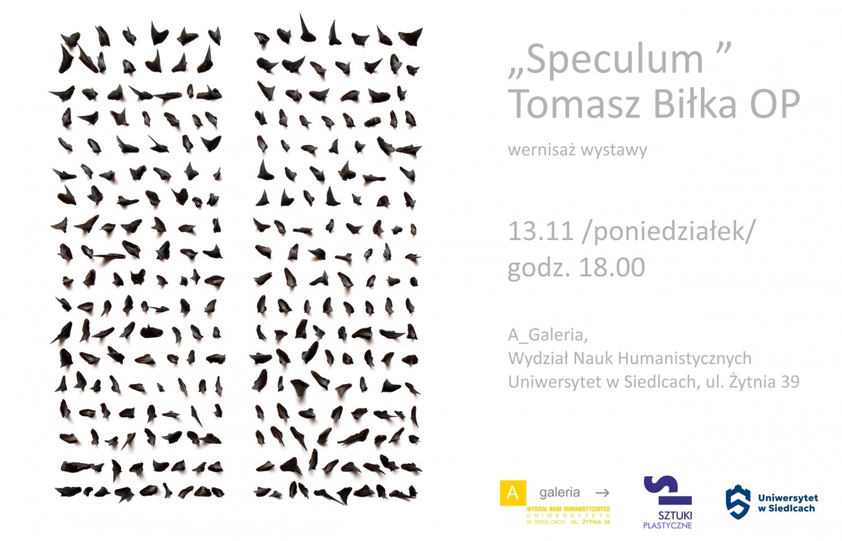 Speculum. Wernisaż wystawy Tomasza Biłki OP