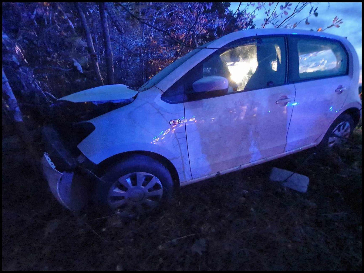 Wypadek w Błogoszczy (zdjęcia)