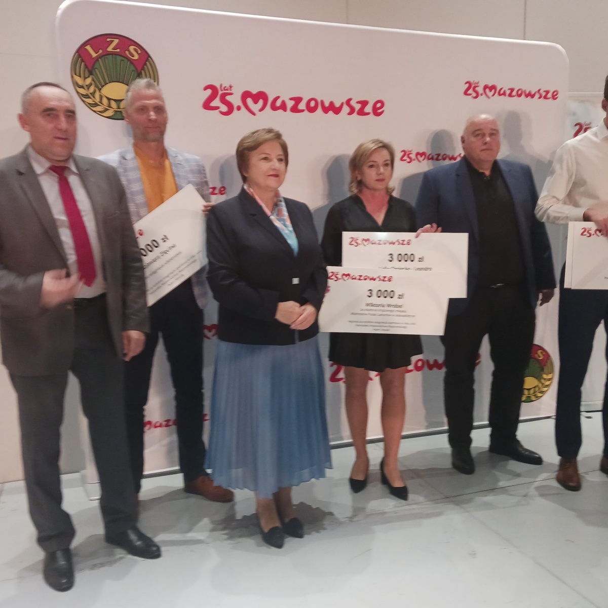 Nasi trenerzy i sportowy na Gali Sportu Mazowieckiego w Warszawie
