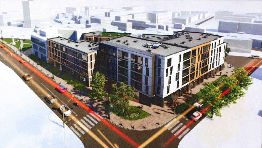 Deweloper chce zbudować blok w ścisłym centrum miasta/Decyzja należy do radnych