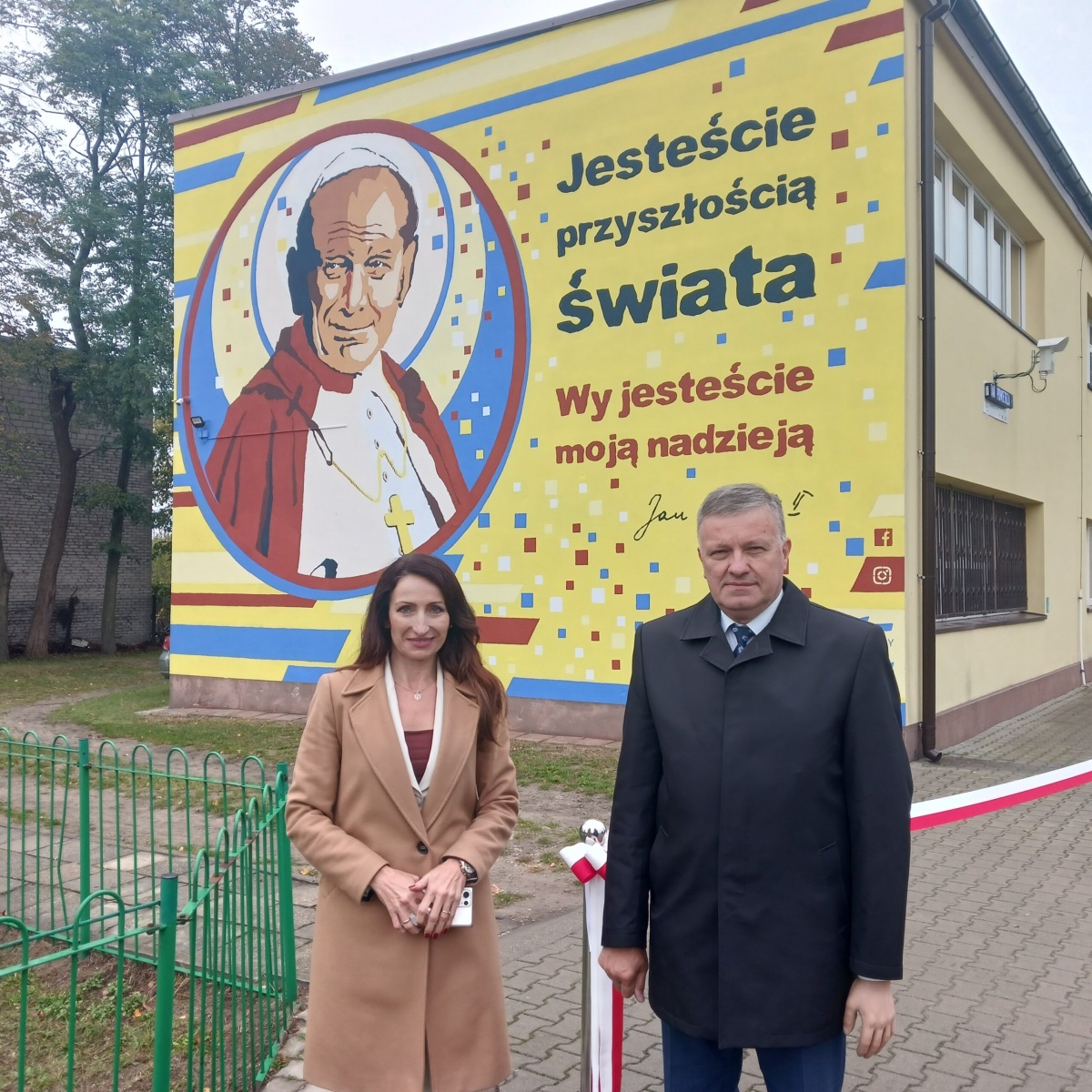 W Łaskarzewie odsłonięto mural