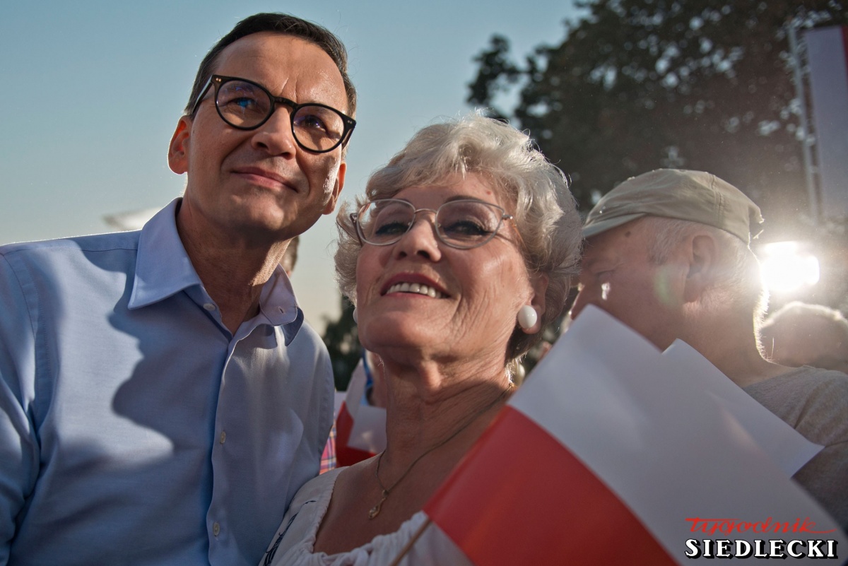 Premier Morawiecki o Tusku w Siedlcach (zdjęcia+film)