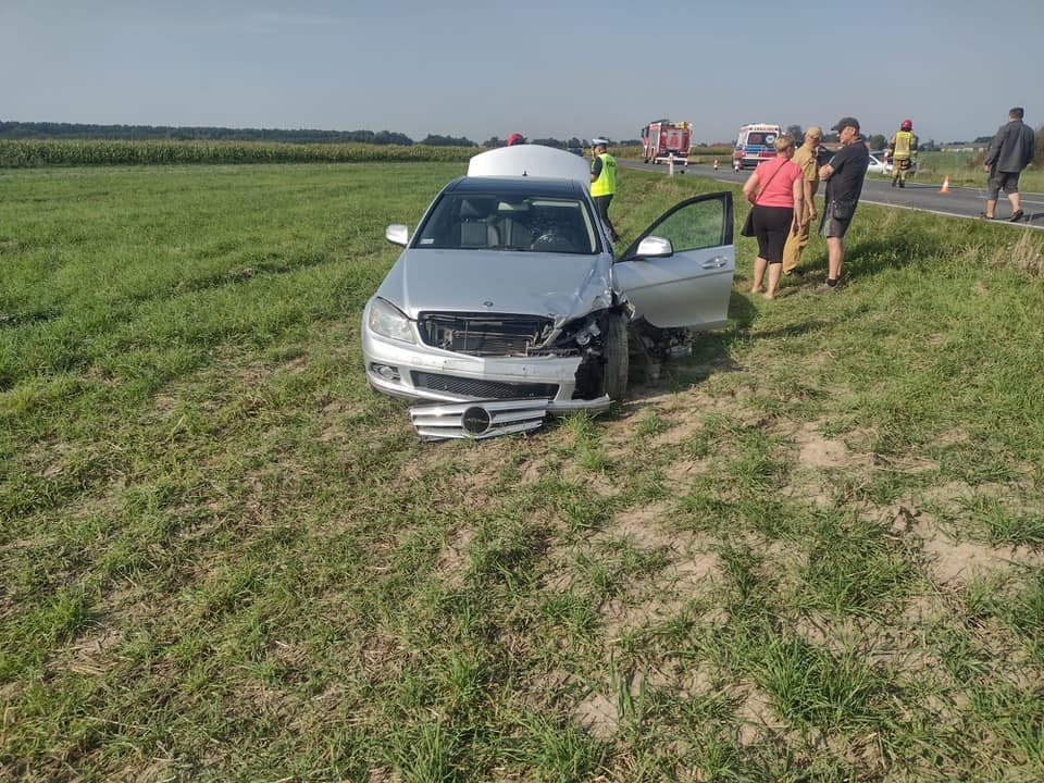 Wypadek pomiędzy Czerślą i Józefowem