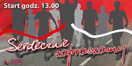 Niepodległościowy bieg w Wiśniewie