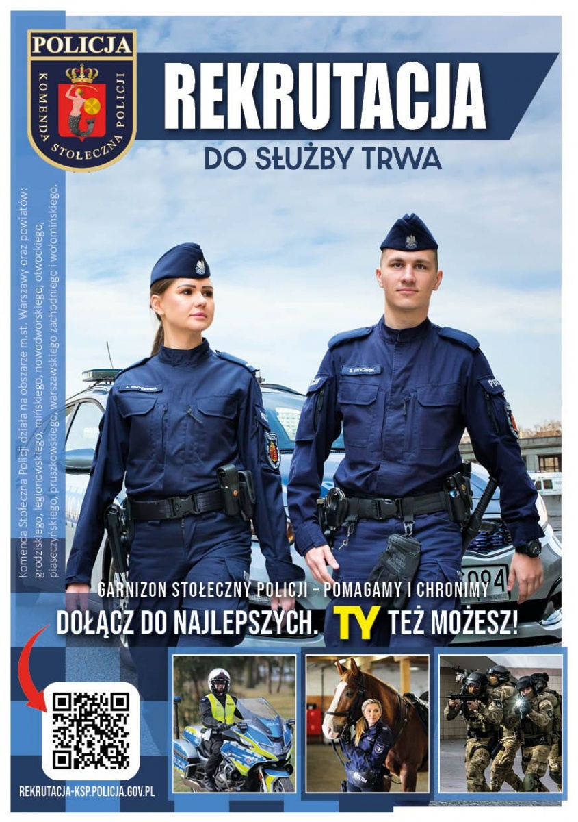 Zostań policjantem w Mińsku Mazowieckim! Dołącz do służby, która ma znaczenie
