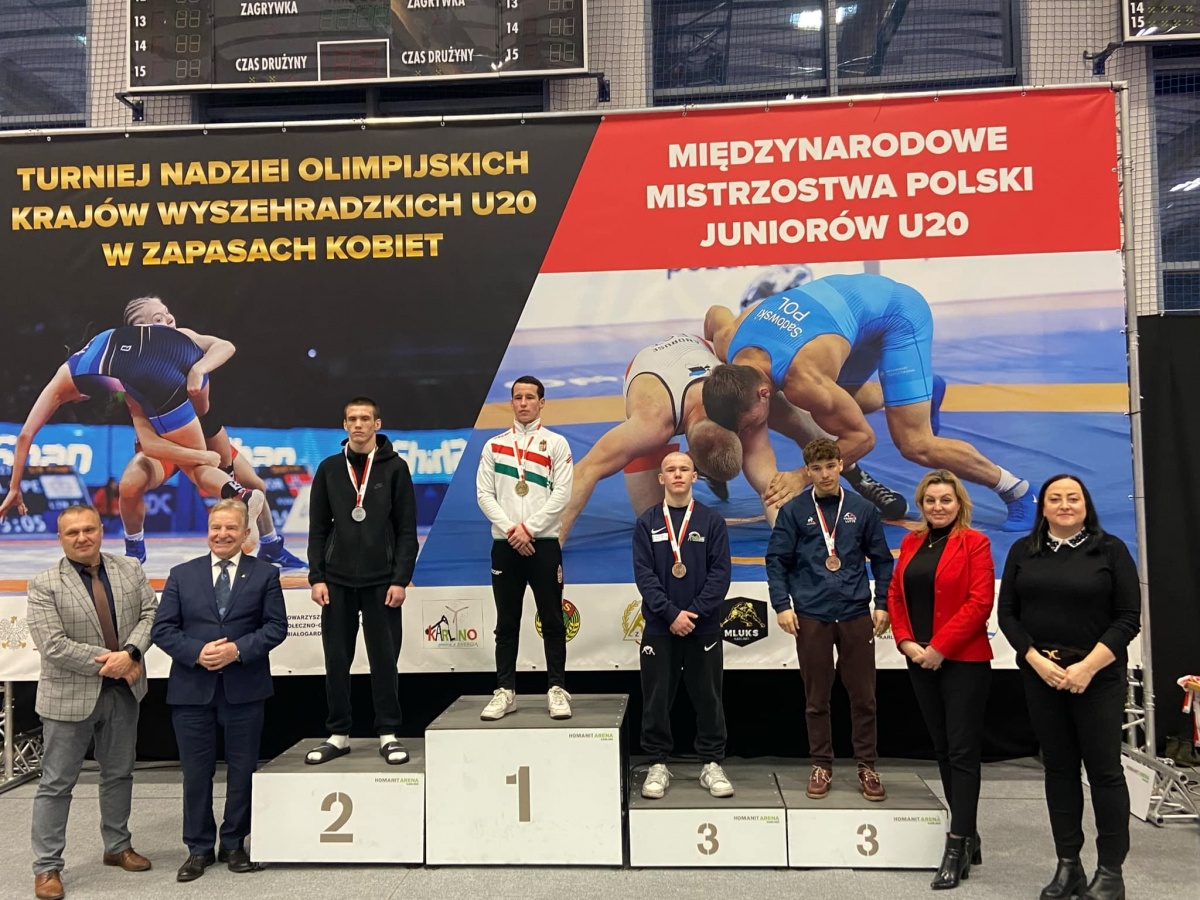 Antoni Gregorczyk medalistą Międzynarodowych Mistrzostw Polski U20 w zapasach