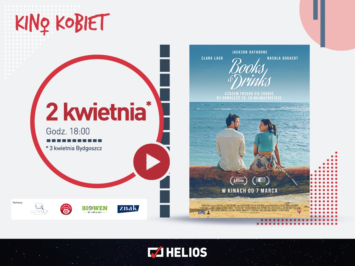 Kino Helios zaprasza na kolejny seans w ramach cyklu Kino Kobiet. Do wygrania bilety!